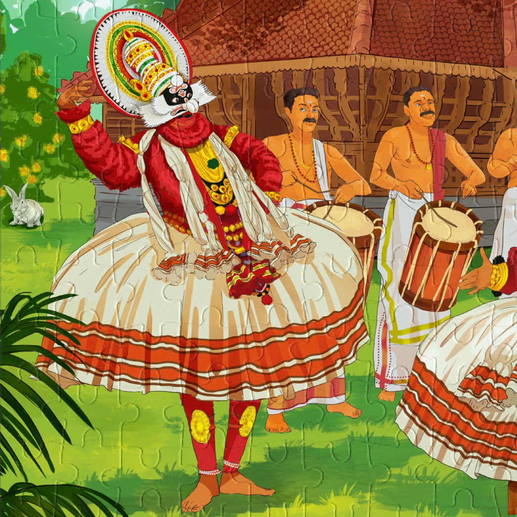 Kathakali Face Stock Illustrations – 542 Kathakali Face Stock  Illustrations, Vectors & Clipart - Dreamstime