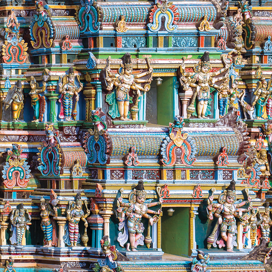 Gopura temple puzzle 7
