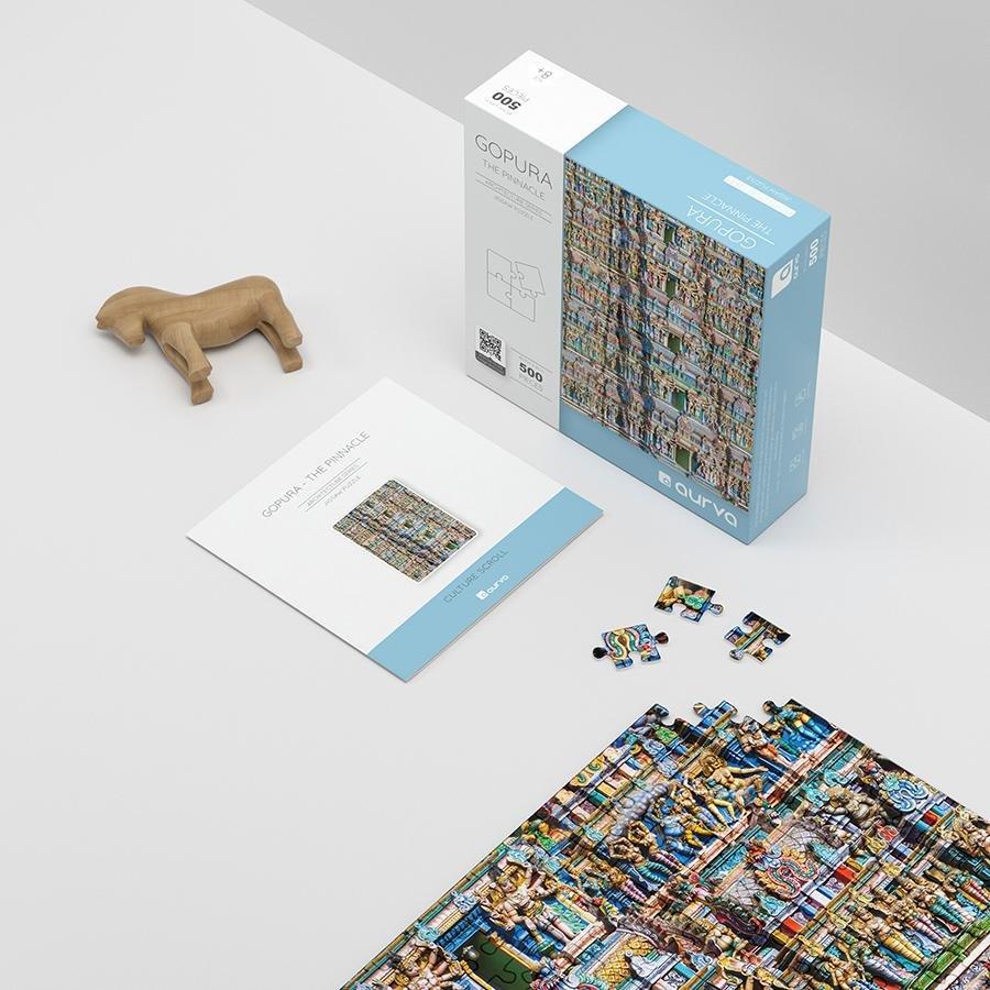 Gopura - The Pinnacle 500 piece Jigsaw Puzzle 2